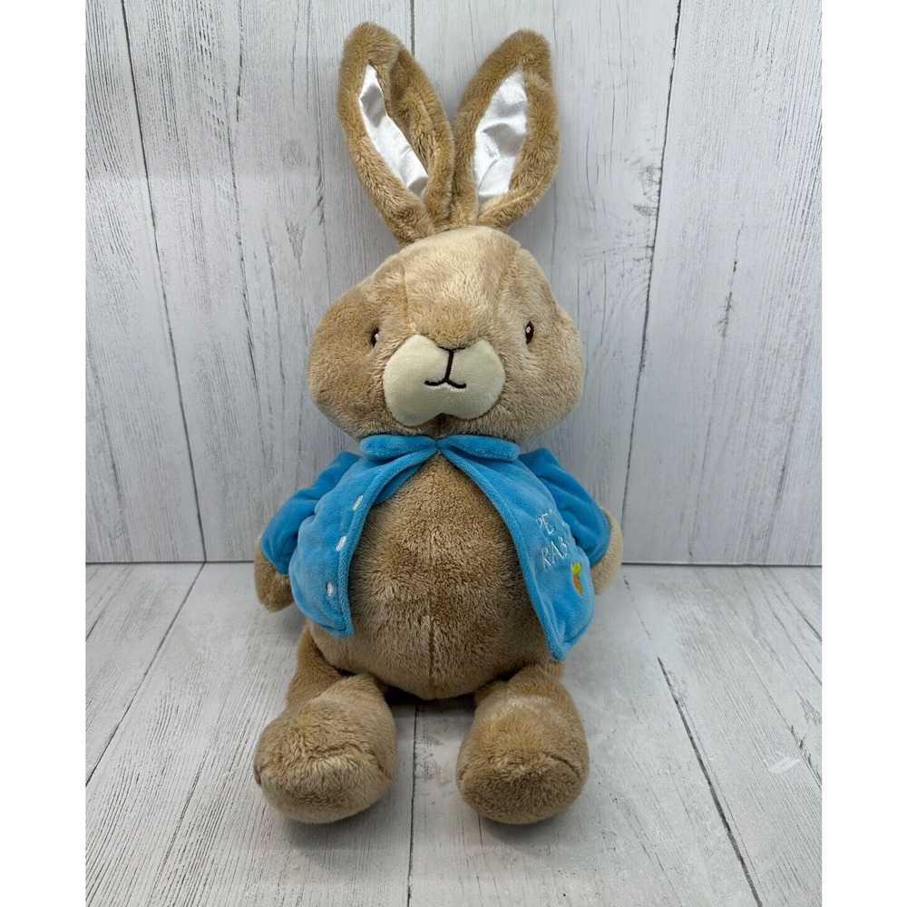 Beatrix Potter Kids Preferred Peter Rabbit Plush Stuffed Animal Bunny Blue 2019